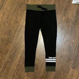 Pink yoga pants size large, only wore a few times